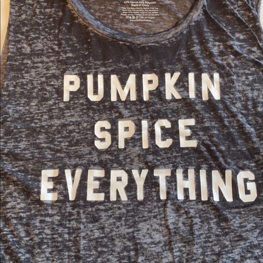 Fifth ❤️ Sun Pumpkin Spice Everything Tank Top